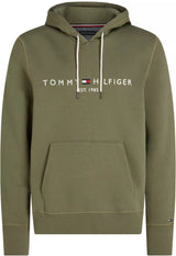 SWEAT HOMME TOMMY LOGO HOODY KAKI KAKI