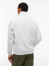 SWEAT HOMME REG FLEECE QZ MO GRIS GRIS