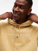 SWEAT HOMME REG LINEAR LOGO BEIGE BEIGE