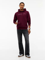SWEAT HOMME REG LINEAR LOGO CALYPSO BERRY CALYPSO BERRY