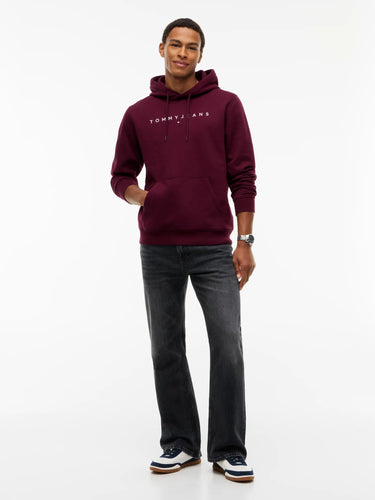 SWEAT HOMME REG LINEAR LOGO CALYPSO BERRY CALYPSO BERRY
