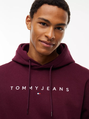 SWEAT HOMME REG LINEAR LOGO CALYPSO BERRY CALYPSO BERRY