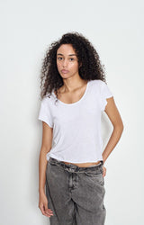 T-SHIRT FEMME DUALY BLANC BLANC