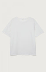 T-SHIRT FEMME FIZVALLEY BLANC BLANC