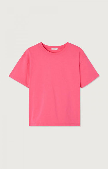 T-SHIRT FEMME FIZVALLEY ROSE FLUO ROSE FLUO