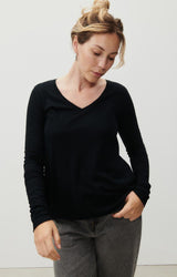 T-SHIRT FEMME JACKSONVILLE NOIR NOIR