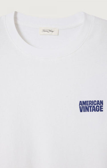 T-SHIRT FEMME MC CR BLANC BLANC