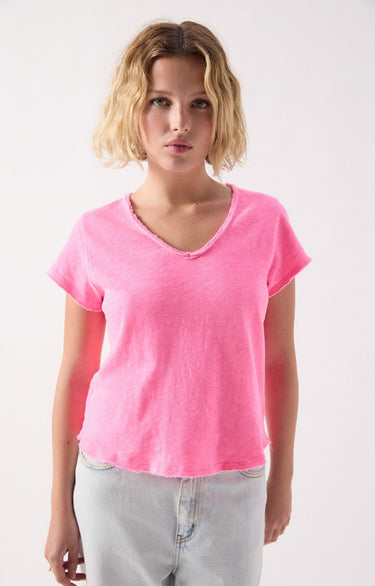 T-SHIRT FEMME SONOMA PINK ACID FLUO PINK ACID FLUO