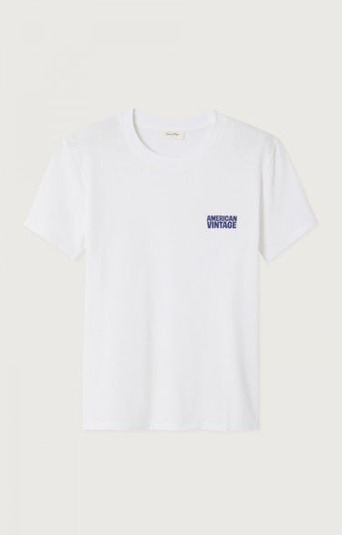 T-SHIRT FEMME YKOBOW BLANC BLANC