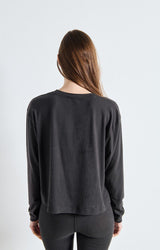 T-SHIRT FEMME YPAWOOD CARBONE CHINE CARBONE CHINE