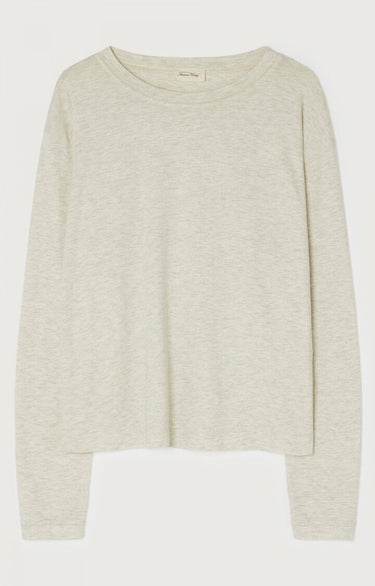 T-SHIRT FEMME YPAWOOD GRIS CHINE GRIS CHINE