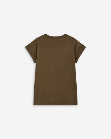 T-SHIRT FEMME ATLAS KAKI KAKI