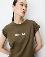 T-SHIRT FEMME ATLAS KAKI KAKI