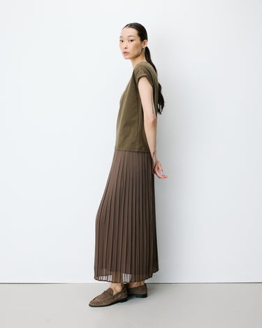T-SHIRT FEMME ATLAS KAKI KAKI