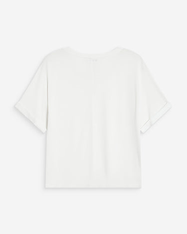 T-SHIRT FEMME PARMA IVOIRE IVOIRE