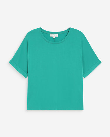 T-SHIRT FEMME PARMA VERT VERT