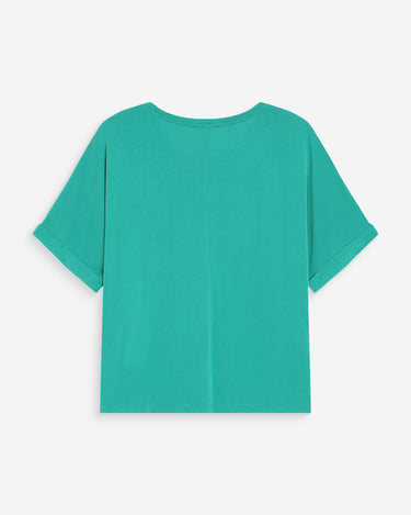 T-SHIRT FEMME PARMA VERT VERT
