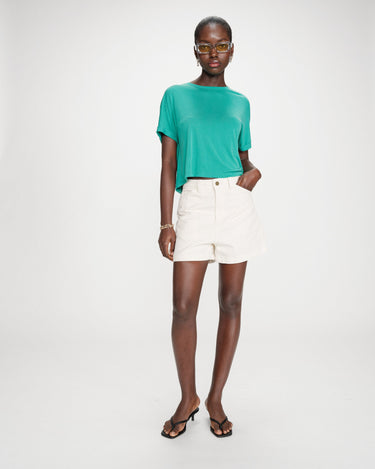 T-SHIRT FEMME PARMA VERT VERT