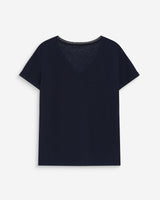 T-SHIRT FEMME VASCO MARINE MARINE