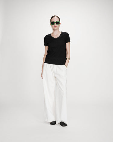 T-SHIRT FEMME VASCO NOIR NOIR