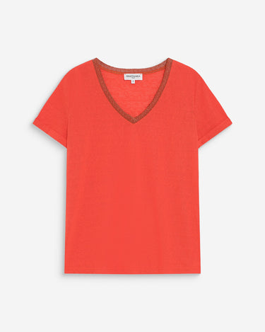 T-SHIRT FEMME VASCO SANGUINE SANGUINE