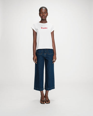 T-SHIRT FEMME VICO ROUGE ROUGE