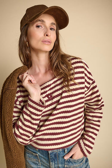 T-SHIRT FEMME DOVE BURGUNDY BURGUNDY