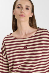 T-SHIRT FEMME DOVE BURGUNDY BURGUNDY