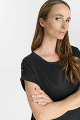 T-SHIRT FEMME PETRO BLACK BLACK