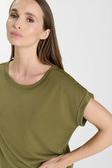 T-SHIRT FEMME PETRO MOSS MOSS