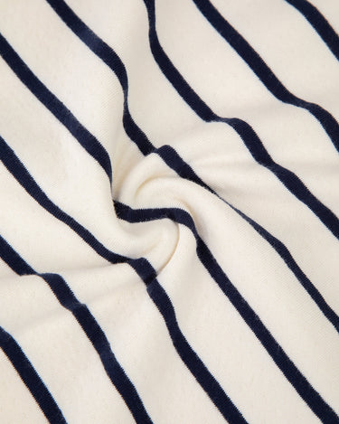 T-SHIRT FEMME BRAUDEL IVORY NAVY IVORY NAVY