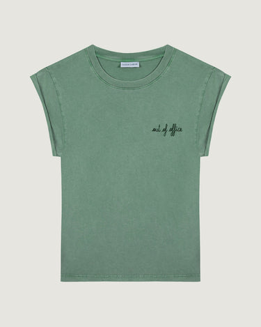 T-SHIRT FEMME SEDAINE OUT VERT VERT