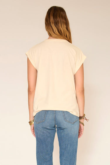 T-shirt MKT Studio Timent imprimé graphique naturel – vue 2