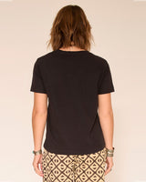 T-SHIRT FEMME TONY BLACK BLACK