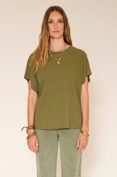 T-SHIRT FEMME TROGIR KAKI KAKI