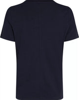 T-SHIRT FEMME REG SCRIPT C-NK SS MARINE MARINE