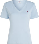 T-SHIRT FEMME SLIM CODY V-NK SS CIEL CIEL