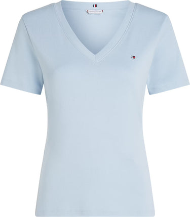 T-SHIRT FEMME SLIM CODY V-NK SS CIEL CIEL