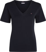 T-SHIRT FEMME SLIM CODY V-NK SS MARINE MARINE