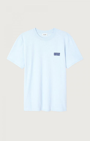 T-SHIRT HOMME YKOBOW BLEU BLEU