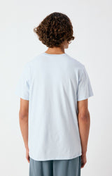 T-SHIRT HOMME YKOBOW BLEU BLEU