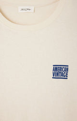 T-SHIRT HOMME YKOBOW ECRU ECRU