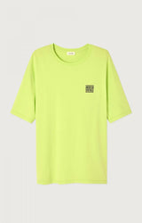 T-SHIRT HOMME YKOBOW JAUNE JAUNE