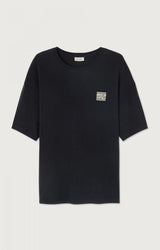 T-SHIRT HOMME YKOBOW NOIR NOIR