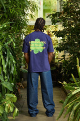 T-SHIRT HOMME GREEN BLOSSOMS BLEU BLEU