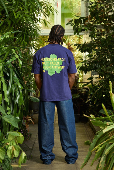 T-SHIRT HOMME GREEN BLOSSOMS BLEU BLEU