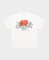 T-SHIRT HOMME ORANGE POPPY BLANC BLANC
