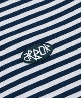 T-SHIRT HOMME STRIPED ML BLANC BLANC
