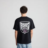 T-SHIRT HOMME BLASON NOIR NOIR