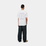T-SHIRT HOMME CHEZ WIP BLANC BLANC